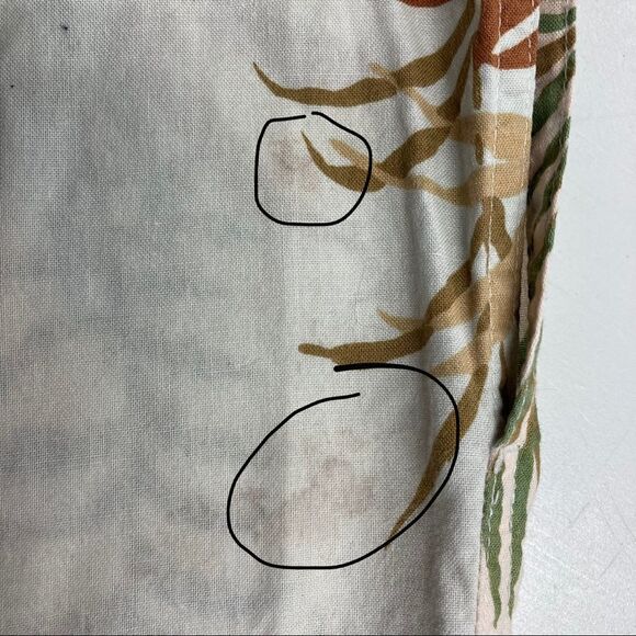 LIZ CLAIBORNE 1990’s Y2K, Hawaiian Novelty Theme Skirt/Swim Cover-up, Size 14 - Picture 10 of 11